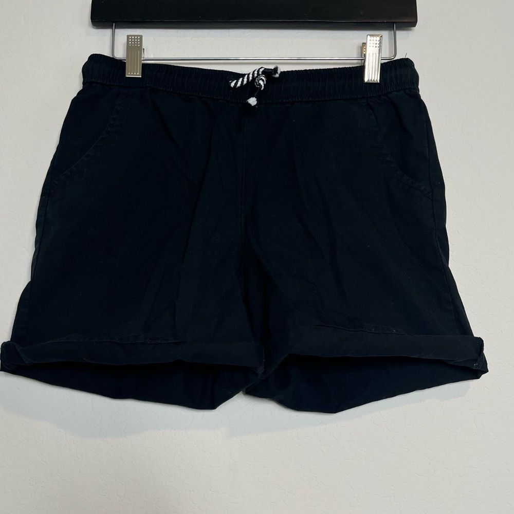 Cat & Jack Girls XL 14/16 Black Shorts stretch waist band casual vacation